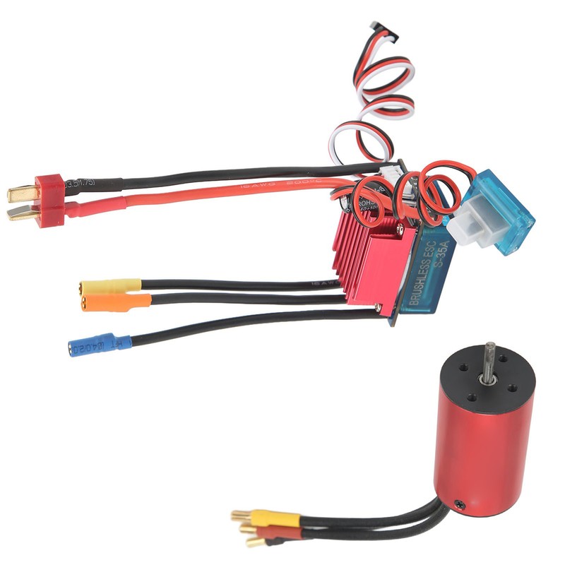 2845 2800KV Waterproof Brushless Motor and ESC Set CNC Machining