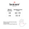 Isotoner Therapeutic Gloves, Left, Medium, Open Finger