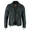 A&H Apparel: Motorcycle Genuine Leather Jacket - Hand-picked Genuine Top-Grain