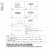 TEKLED LED Round Recessed Ceiling Light | Flat Panel Ultra