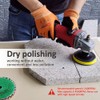 BGTEC 4" Dry Diamond Polishing Pads Set,8 Pieces Pads Kit