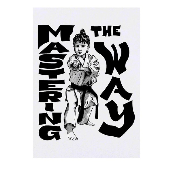 'The Journey to Mastery' Temporary Tattoo - Water Resistant, Skin-Safe,