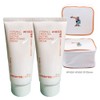 Innisfree Large Capacity Vitamin C Blemish Toning Cream Capsule Moisturizing Cream 80m 2pcs + Play Green Cosmetic Pouch (Yellow) / 이니스프리 대용량 비타민C 잡티토닝크림  캡슐 수분크림 80m 2개+플레이그린 화장품 파우치 (옐로우)