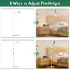 EonRivet All-Metal CPAP Hose Holder – Bedside Stand with Hook
