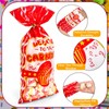 YIMITEE 300 Pack Carnival Treat Bags with Tie, 10.8" x
