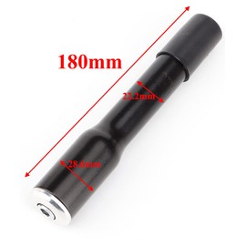 LGEGE Bike Quill Stem Adapter, Adjustable Bicycle Front Fork Extension Tube 22.2 mm to 28.6mm for 1-1/8" Threadless Size Converter