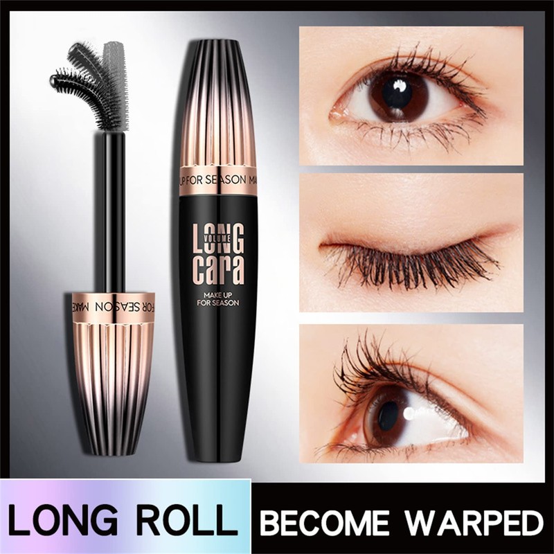My Amazing Lashes Mascara Wowcombo 4D Silk Fiber Mascara Black