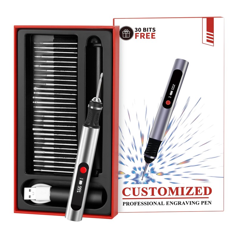 Kaibced Engraving Pen, Ultimate Cordless Engraving Pen for Artists &
