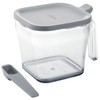 Risu Condiment Container (Sugar, Salt) Light Gray, 24.3 fl oz