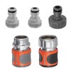 GARDENA 5-Piece Premium Metal Quick Connect Garden Fittings: Hose Attachment
