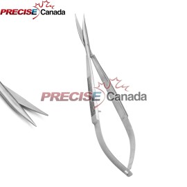 PRECISE CANADA Westcott Tenotomy Micro Scissors 4.5" Curved Ophthalmic Eye Surgical Instrument