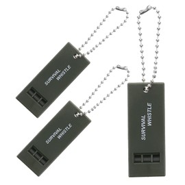 BESPORTBLE 3pcs Emergency Whistle High Decibel Safety Whistle Survival Gear Whistle Lifeguard Whistle Earthquake Rescue Whistle Outdoor Emergency Whistles