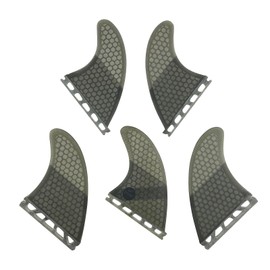 upsurf sa-hubo-dofin K2 X 1 Size Set of 5 Future sa-husurasuta Surfing Carbon , grey