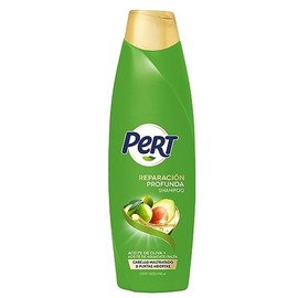 PERT, Shampoo Olivo y Aguacate | Ayuda a reparar profundamente el cabello maltratado, sellando las puntas abiertas, 650 ml