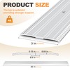 Aluminum Door Threshold - 36" L x 3" W 2PCS