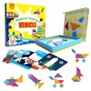 Panda Juniors Tangram Puzzle Set, Pattern Blocks Magnetic Jigsaw Educational