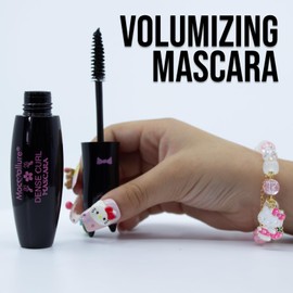 3 Glam Lux Beauty 24 HR Maxi Curl Waterproof Mascara Dense Curl Black, Volumizing, Maximum Falsie Lash Effect Ultimate Lengthening Long Lasting Wear Multiplying and Buildable Formula