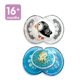 MAM Original, Nipple Shape Helps Promote Healthy Oral Development, 2 Pack, 16+ Months, Lamb