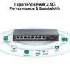 EDUP 2.5G Network Switch, 8 Ports Multi-Gigabit Ethernet Switch, Unmanaged,
