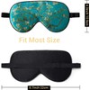 ZIMASILK 100% Natural Silk Eye Mask Blindfold, Adjustable Super-Smooth Soft