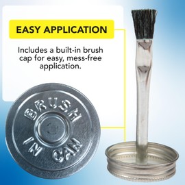 Gasoila NT, Pipe Thread Sealant, High-Performance Leak Protection, NSF, Made in USA, Free of PFAS, 1 Pint Brush-in-Cap, -50°F to 400°F, for Metal & Plastic, Seals to 6,000 PSI