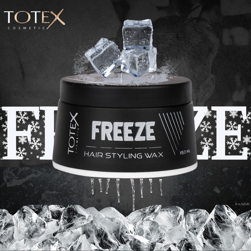 Totex Freeze Hair Styling Gel Wax | Strong Hold Freeze