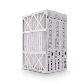 Honeywell Home 20x25x4 MERV 12, AC Furnace Air Filter, 3 PACK (CF200A1016-3PKAM) (Actual Dimensions: 19.9 x 24.9 x 4.38 in.)