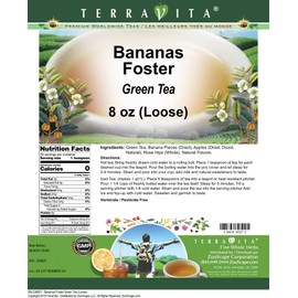 Bananas Foster Green Tea (Loose) (8 oz, ZIN: 538527)