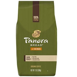 Panera Bread 4066 Ground Coffee, Dark Roast, 12 oz Bag