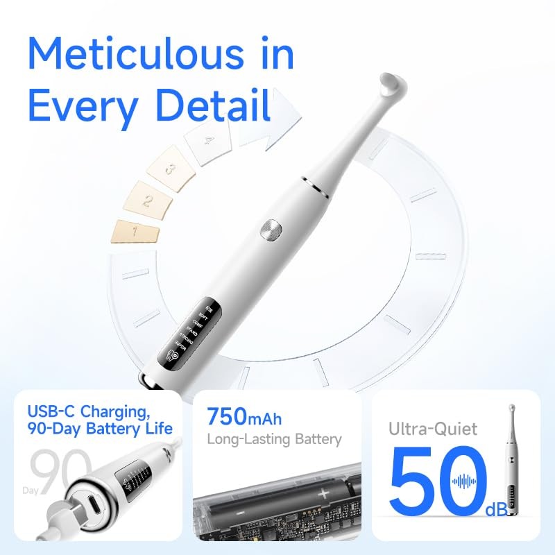 Tooth Polisher for Teeth，Teeth Polishing Kit for Daily Cleaning