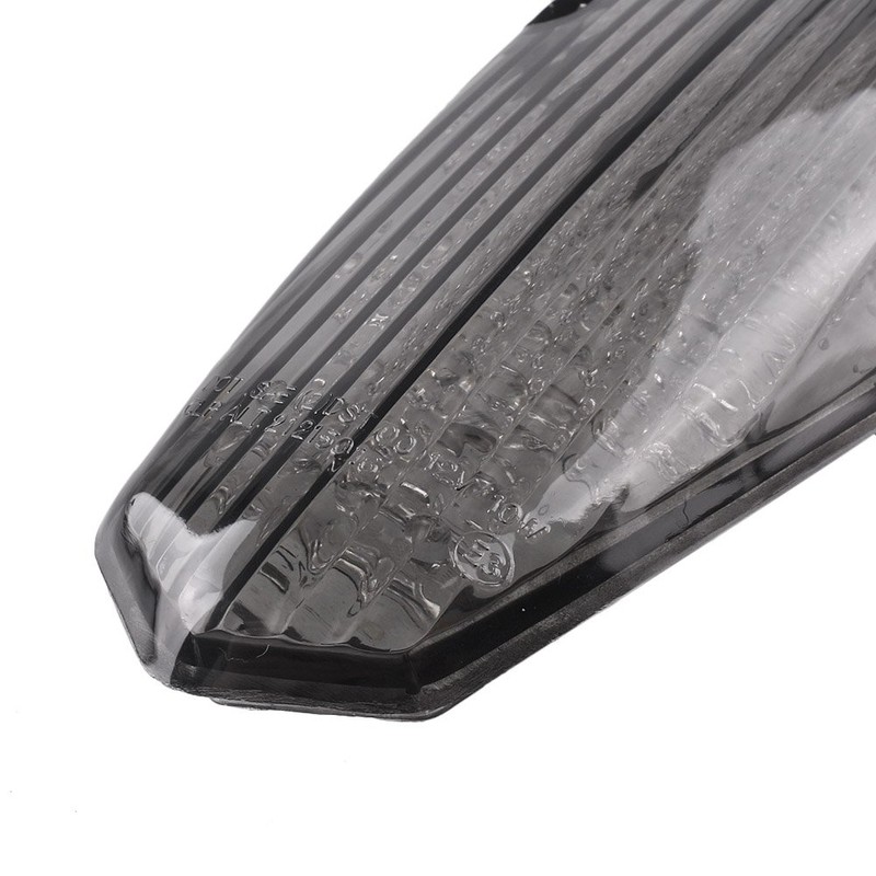 Mallofusa Motorcycle Integrated Taillight LED Brake Tail Light Compatible for
