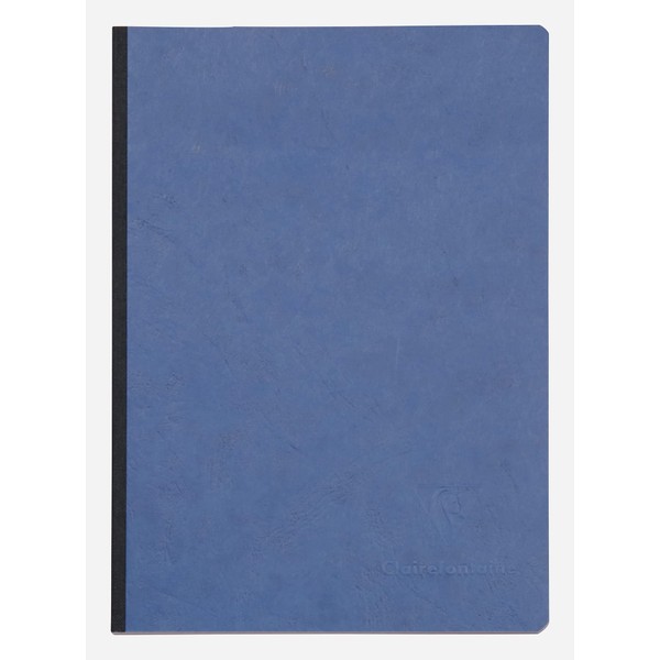 Clairefontaine 'Age Bag' Clothbound Notebook, A5, Lined, 192 Pages - Blue