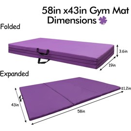 GLANT Foldable & Movable Gymnastics Kip Bar with MAT and Ring Set, 3' to 5' Height Adjustable,Horizontal Bar for Kids Girls Junior,Gym Equipment for Indoor and Home Training- Max Load 300LBS