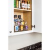Hardware Resources 3-Tier Pull Down Spice Rack - Chrome-Finished Steel