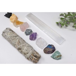 Chakra Healing Bundle | Crystal Chakra Bundle for Health & Wellness | 7 Natural Stones by Crystal Hideaway