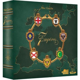 Rio Grande Games: 7 Empires - Strategy Board Game, Medieval 18th Century Themed, Countries Vie for Supremacy On The Old Continent, Age 14+, 2-6 Player