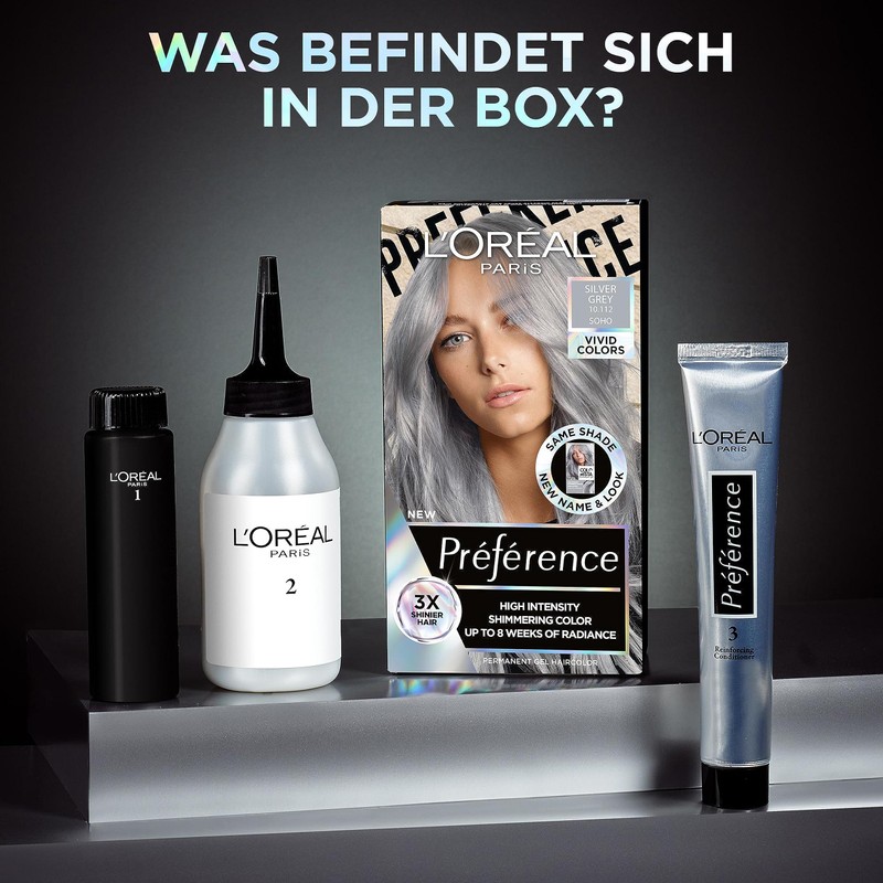 L'Oréal Paris Intensive dauerhafte Haarfarbe, Bis zu 8 Wochen glänzendes