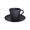 Villeroy & Boch Manufacture Rock 1042391290 Coffee Cup with Saucer