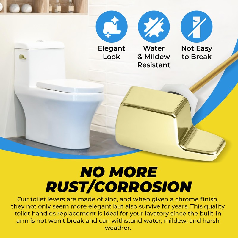 Toto Toilet Handle Replacement THU004-CP - Eljer Toilet Handle -