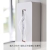 Yamazaki Industries 5094 Magnetic Compact Tissue Case, White, Compatible Size: