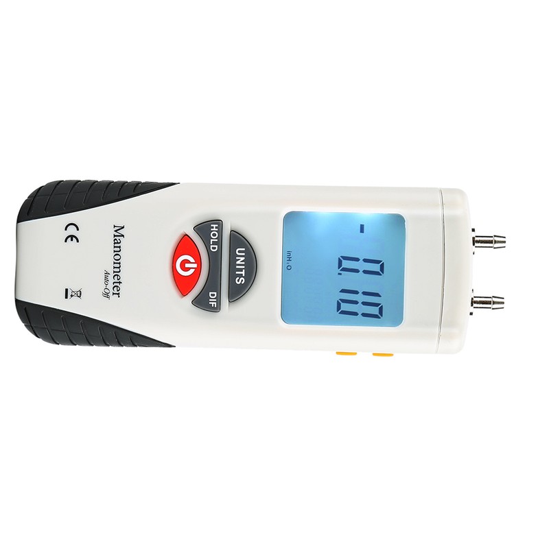 HT‑1890 Handheld Digital Manometer Differential Gauge Air Pressure Meter 11