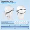 YBWM 3Pack P10 Replacement Headgear Compatible with Airfit P10 Nasal