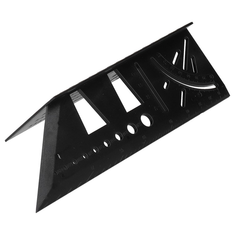 2PCS Multifunctional Angle Square Positioner 3D Woodworking Ruler Carpenter Scribing