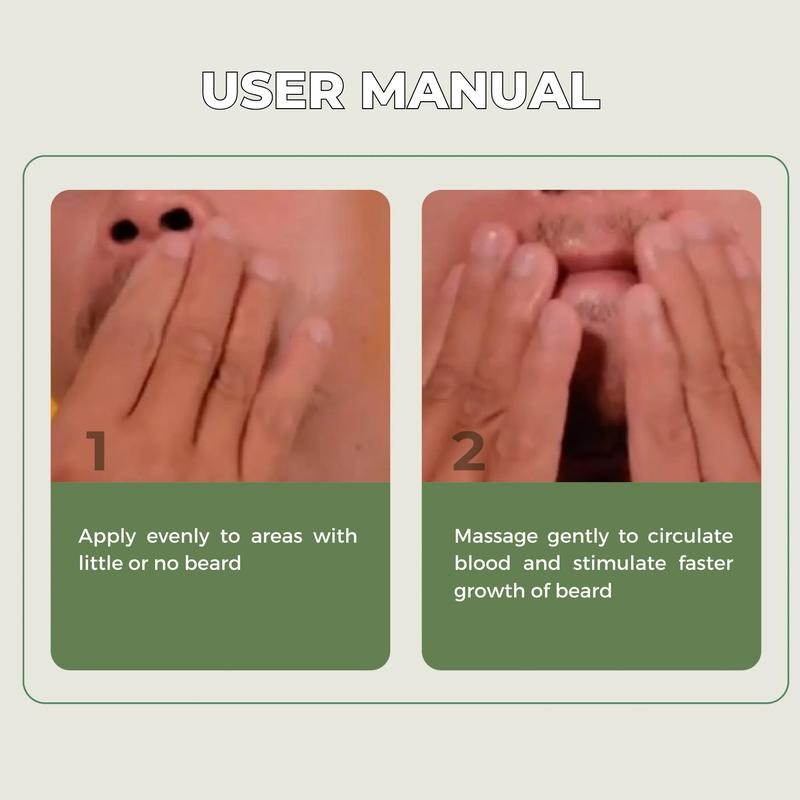 Abera GINB PRO Beard Serum - Beard Growth Serum -