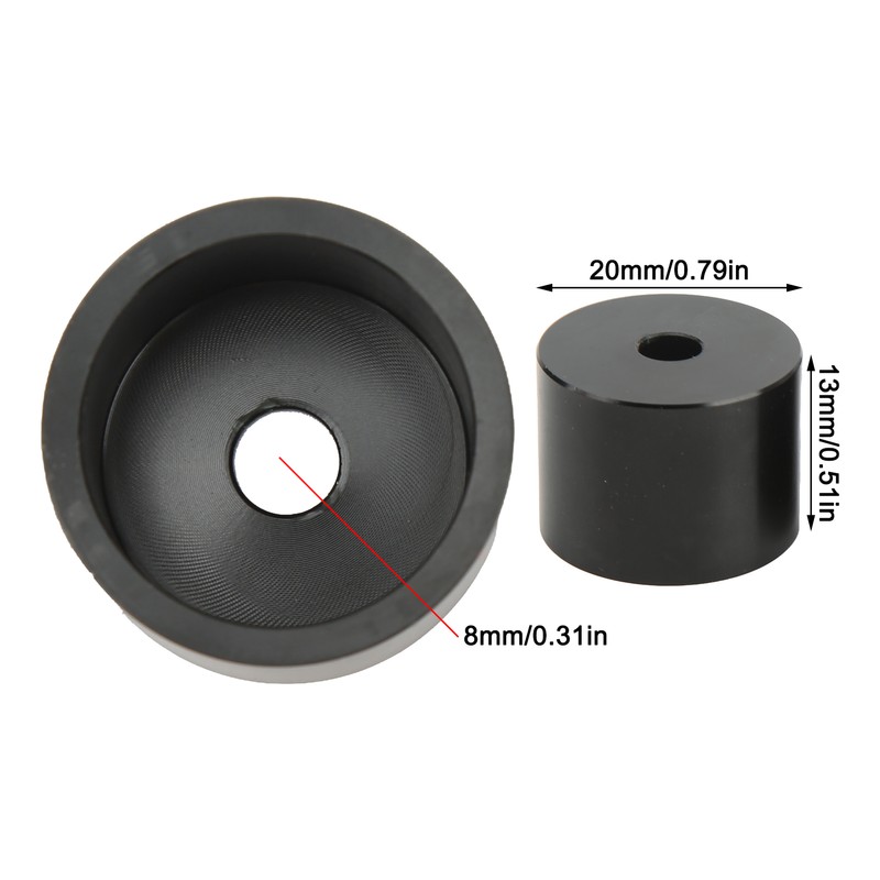 A Pillar Grab Handle Repair Kit Black Aluminum Replacement for