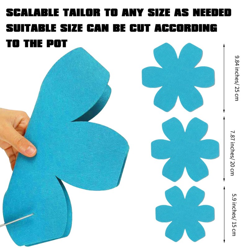 Pack of 6 Pan Protectors, Pan Protectors, Stacking Protection, Felt
