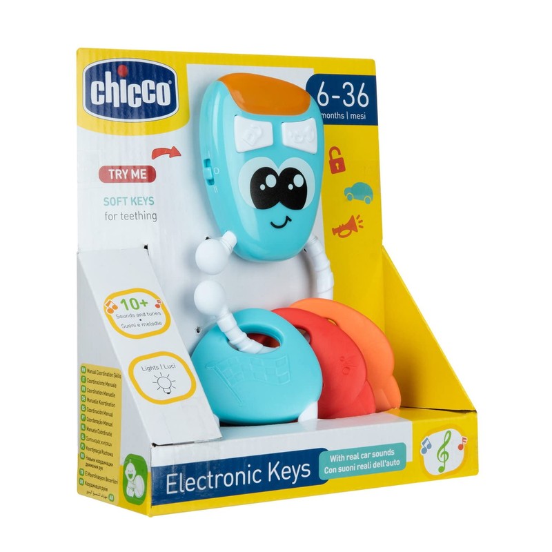 Chicco 00011163000680 Trillino with 3 Keys, Bilingual Electronic Key, S
