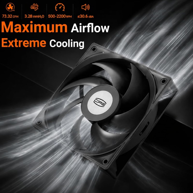 PCCOOLER RT720TC CPU Air Cooler, 270W TDP Dual Tower 7