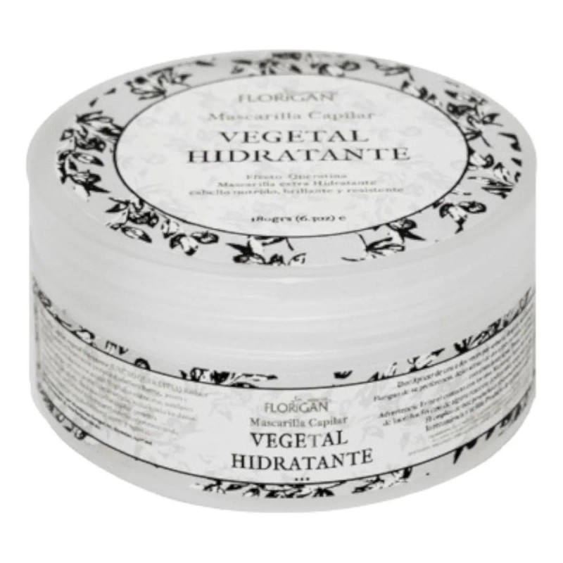 Mascarilla Capilar Vegetal Hidratante 180gr Florigan