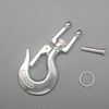 316 Stainless Steel Clevis Slip Hook with Swivel Lifting and